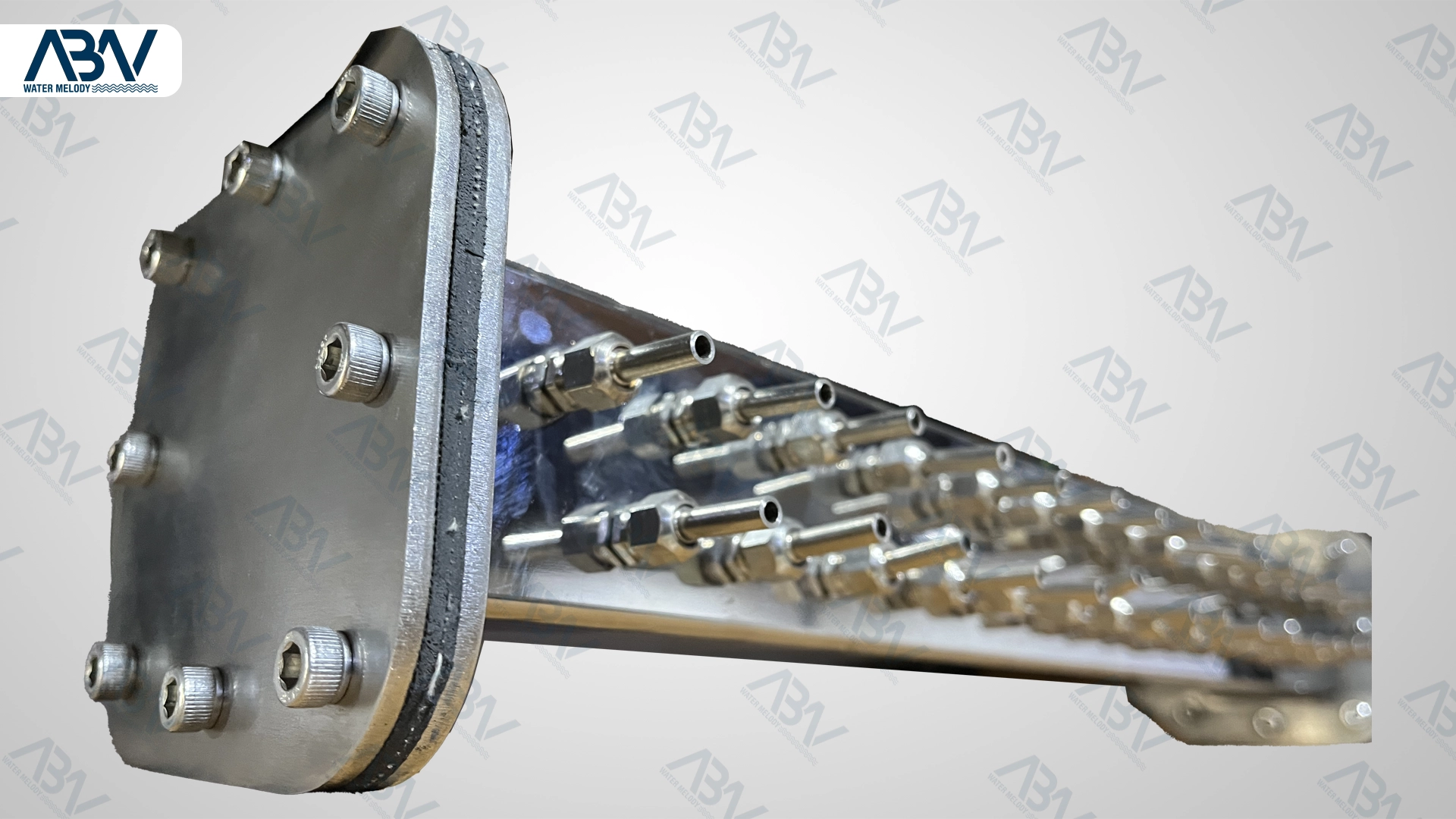 آبنما بارانی دو ردیفه