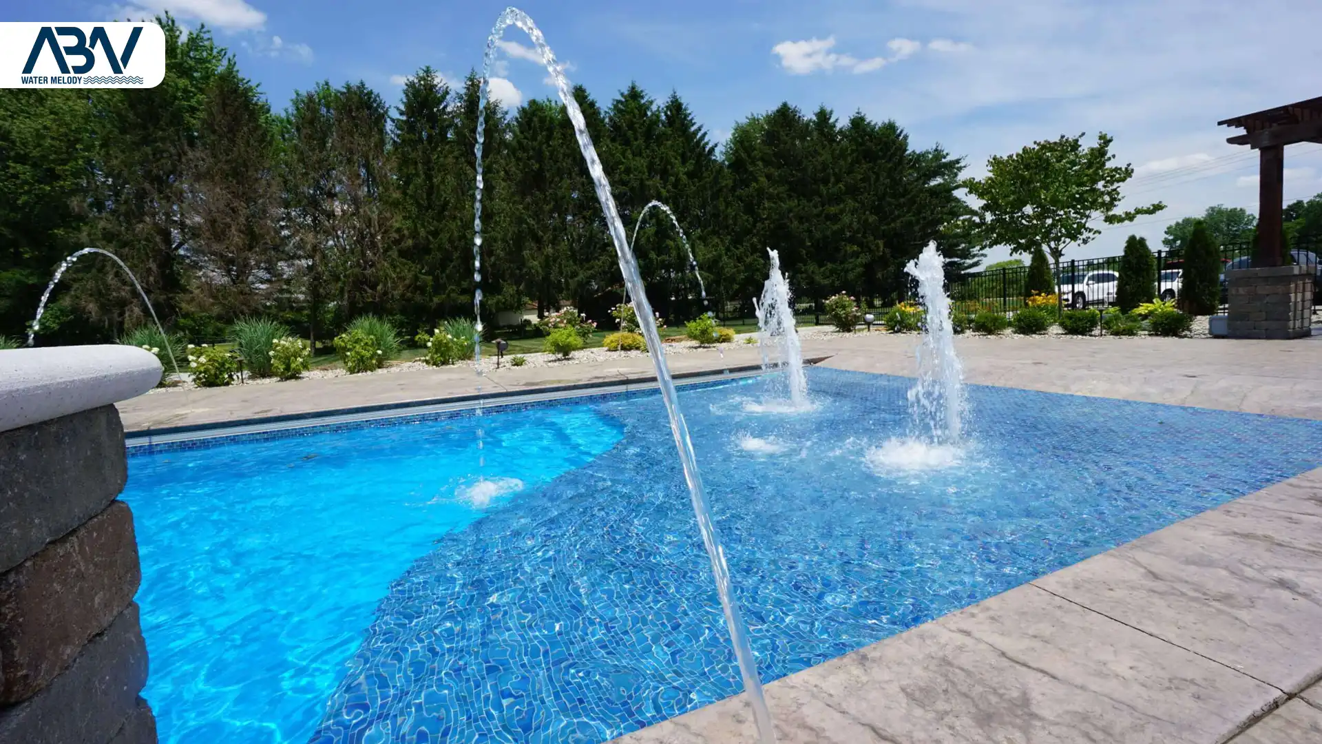 2 نازل آبنما دک جت