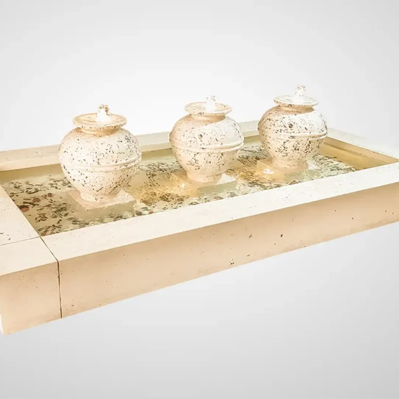 آبنما کامپوزیتی روما مستطیل سه آبریز