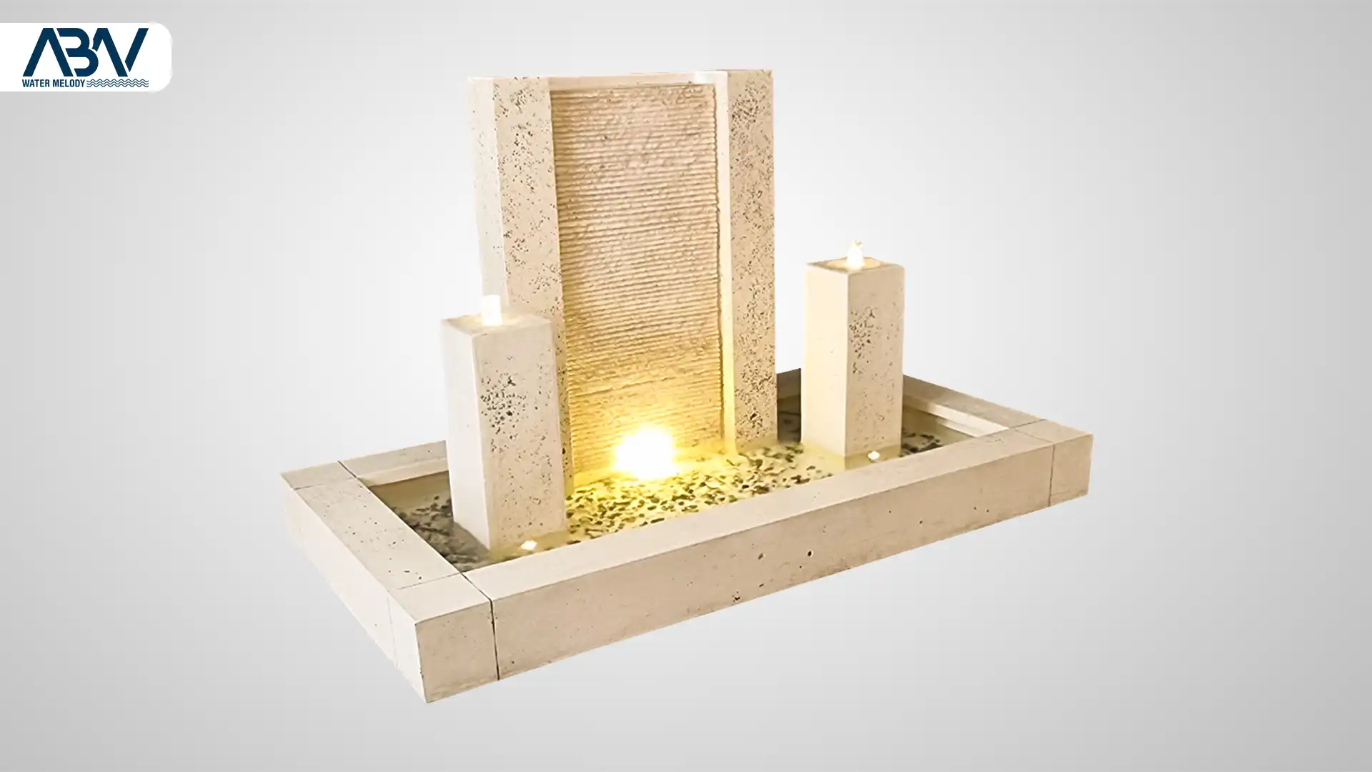 آبنما کامپوزیتی ناپولینا پیزا سه آبریز