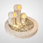 آبنما کامپوزیتی ورونا دایره سه آبریز