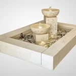 آبنما کامپوزیتی ونیز مستطیل دو آبریز