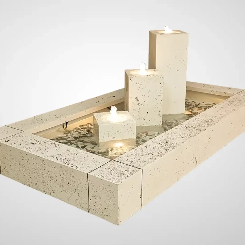 آبنما کامپوزیتی پیزا سه آبریز