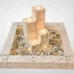 آبنما کامپوزیتی پیزا چهار آبریز