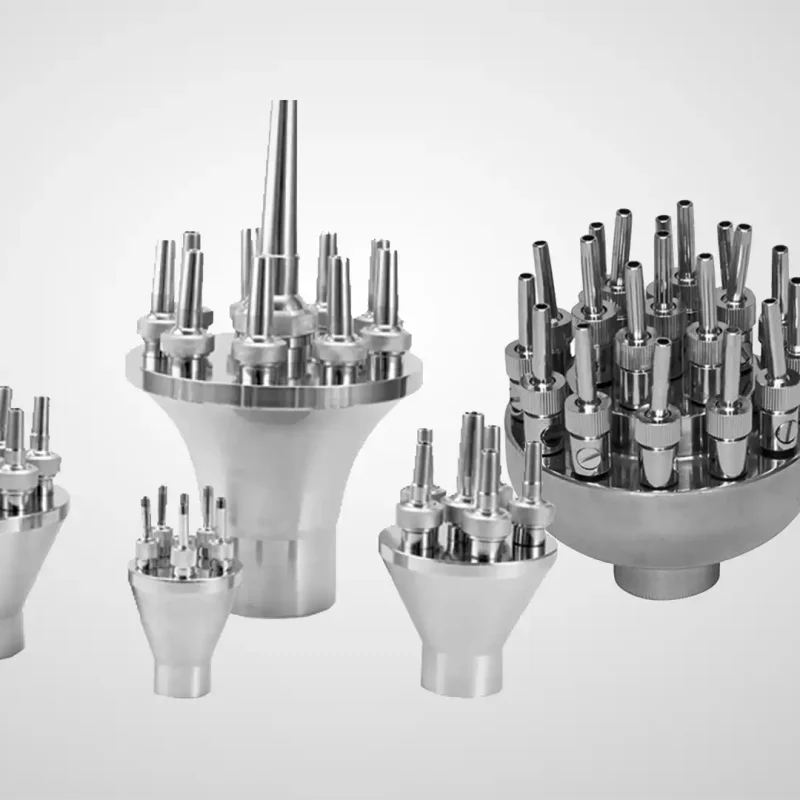 نازل آبنما گل استیل وارداتی