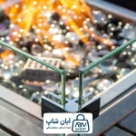 1 آتشدان گازی هوشمند مربع
