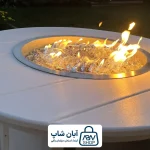 1 آتشدان گازی هوشمند گرد