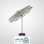 سایبان چتری آلومینیومی مدل مفصلی هشت ضلعی قطر 3 متر ESH 104