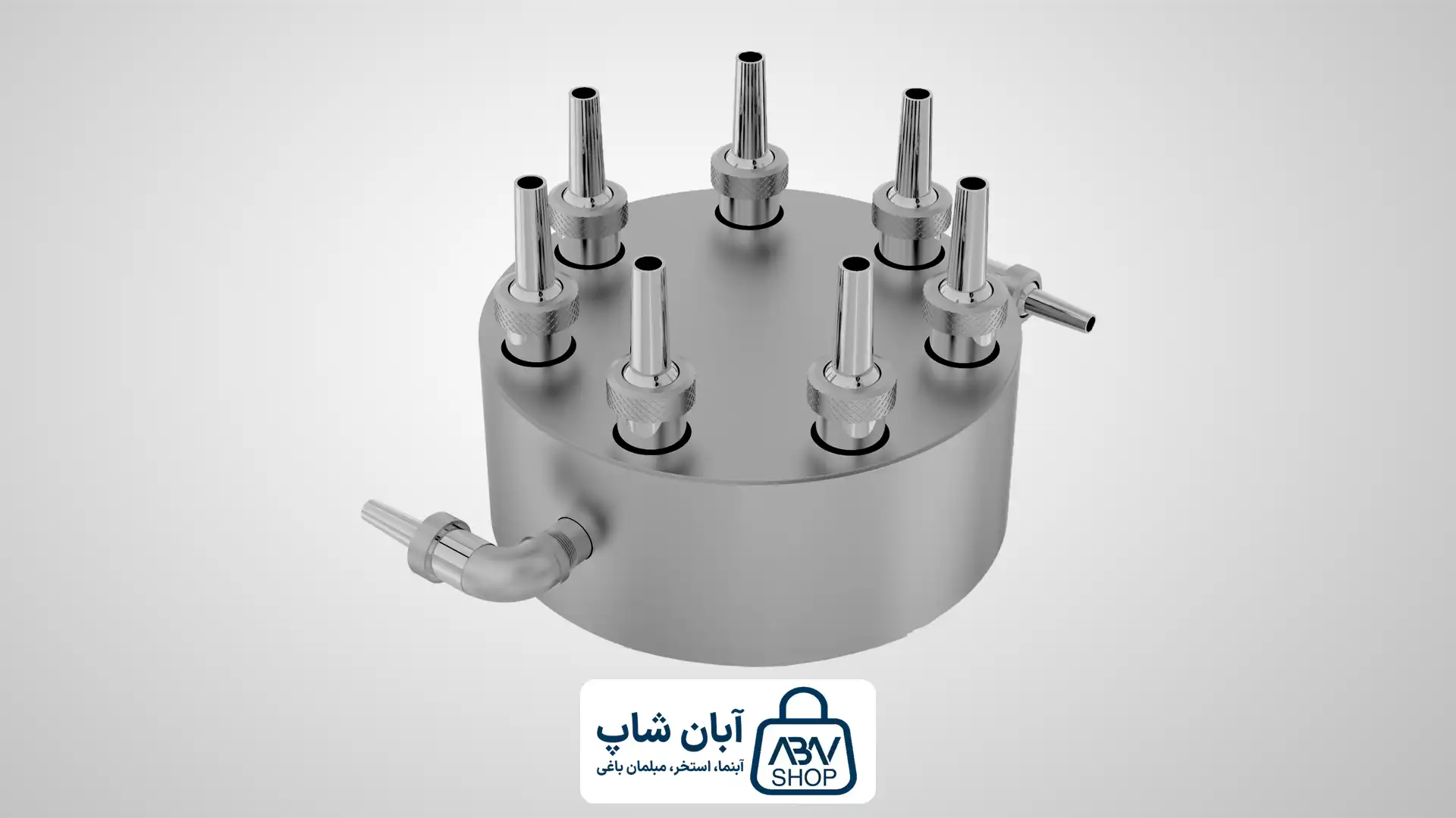 1 نازل آبنما چرخشی شرکت آبان
